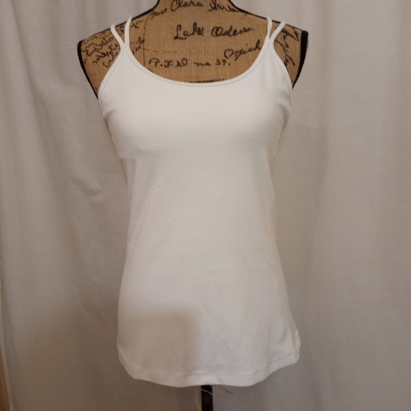 lululemon athletica Tops - LULULEMON WHITE STRAPPY TANK, 8